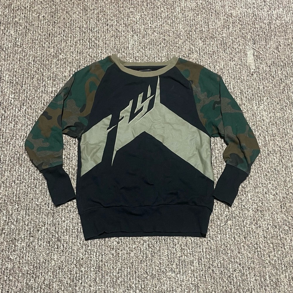Men's Camouflage Crewneck Sweater